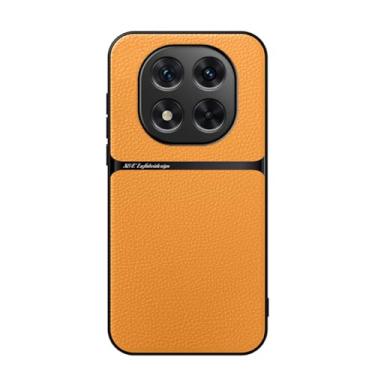 Imagem de Kepuch Capa para Redmi Note 14 Pro 4G - Litchi Grano Case Placa de Metal Embutida - Pornográfico