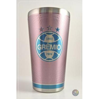Imagem de Copo térmico Oficial Grêmio Rosa - Grêmio FBPA