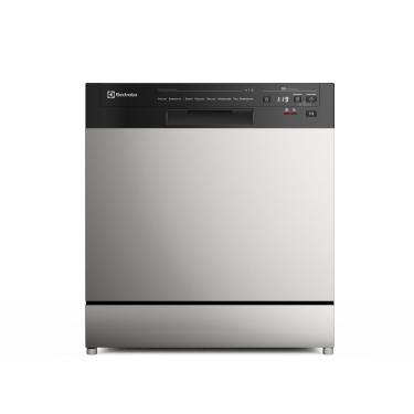 Imagem de Lava-Louça Electrolux 8 Serviços Inox com Programa Lava & Seca 50 min (LS08E) 220V
