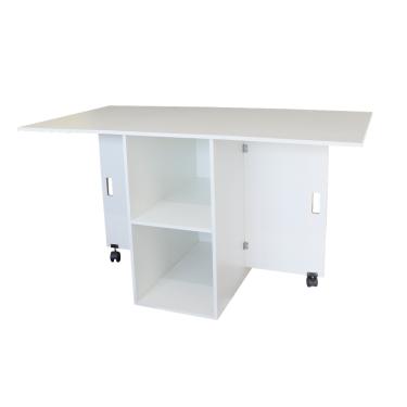 Imagem de Mesa Dobrável Para Corte De Tecidos Costura Branco Cód.704