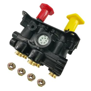 Imagem de ZUVELLO 800260 MV-3 Trailer Parking Air Brake Manifold Control Dash Valve Apto Para Bendix 800260 5002694 5002714 800039 Mack 745-800260