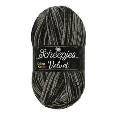 Imagem de Scheepjes Cor Crafter Velvet 10 x 100 g - Kelly - Fio de qualidade premium para tricô e crochê | Durável e macio