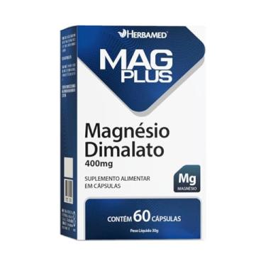Imagem de MagPlus Magnésio Dimalato - 60 Cápsulas - Herbamed