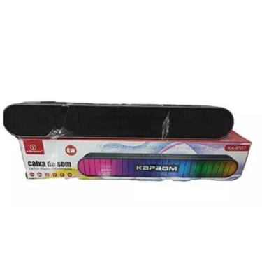 Imagem de Caixa De Som Soundbar 8w Computador Pc Tv Usb P2 Cor Preto Voltagem Bi