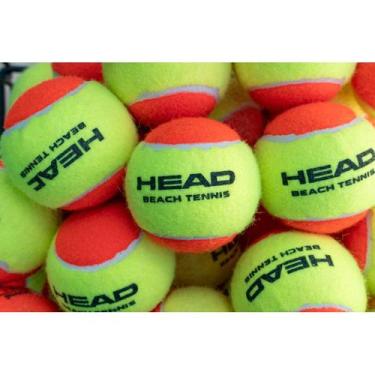 Imagem de Bola Beach Tenis Head ITF Kit 12 unidades