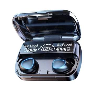 Imagem de Fone de Ouvido Bluetooth M10 TWS Display LED Case Carregador Controle por Toque Som Estéreo Resistente à Água