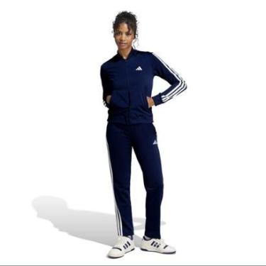 Imagem de Conjunto Adidas Feminino Essentials 3 Stripes-Feminino