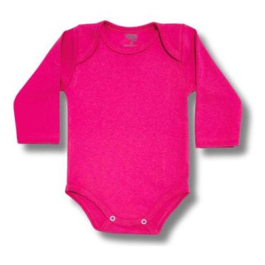 Imagem de 1 Body de Manga Longa Para Bebê 100% Algodão Suedine - BigToon Kids, P