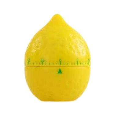 Imagem de Ioensy Temporizador de alarme com lembrete de contagem regressiva manual, temporizador de cozinha fofo para escritório, sala de aula, esportes de panificação