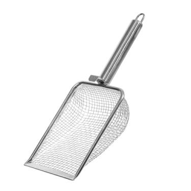 Imagem de Bothyi Pá para Areia de Gato, Coletor de Cocô, Rede para Areia de Gatinho, Ferramenta Multifuncional para Limpeza de Resíduos de Animais de Estimação, Peneir, Furos de 5,0 mm