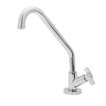 Imagem de 1167 c22 Torneira Cozinha Bica Movel mesa unica dn15