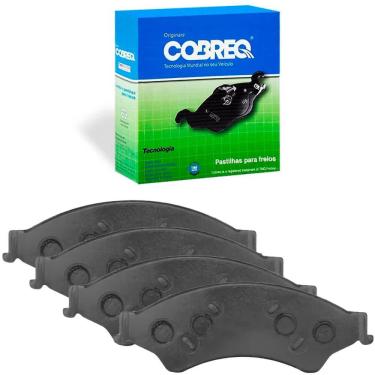 Imagem de Kit Pastilha Freio Ford Ranger 2012 a 2020 Dianteira Bosch Cobreq N197