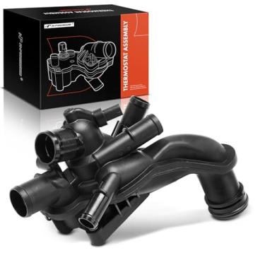 Imagem de A-Premium Conjunto De Alojamento Do Termostato Líquido Arrefecimento Motor Compatível Com Mini Cooper 2011-2016, Countryman 2011-2017, Paceman 2013-2016, 1,6 L, Substitua Por # 11537647305, 11537588