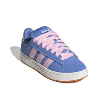Imagem de adidas Grand Court Alpha 00s Tênis feminino, Azul Fusion/Rosa Claro/Goma, 34