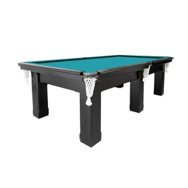 Imagem de Mesa de Sinuca Oficial - 2,83x1,55 - Nelson Bilhares, Azul petróleo