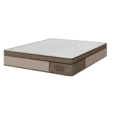 Imagem de Colchão de Casal 138cm X 33cm Luxo Santa Rita Decor Marrom