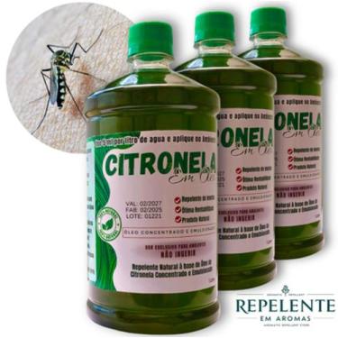Imagem de  citronela concentrada  600l por 3l +10 pragas eliminadas  compre já -