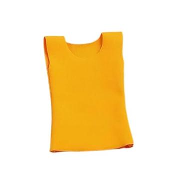 Imagem de YIJU Roupas para bonecos de ação 1/6, regata para vestir, acessórios para fantasias casuais de boneca, roupas em miniatura para bonecas femininas de 12, Amarelo