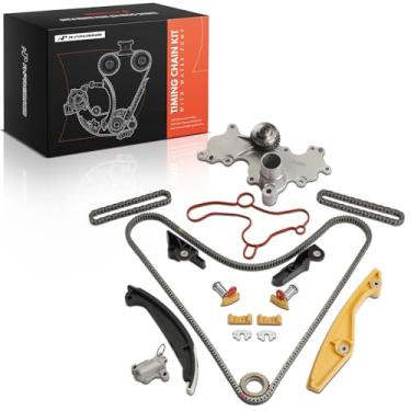 Imagem de A-Premium Kit de substituição de corrente de distribuição para Ford Transit 150 250 350 2015-2016 F-150 2011-2016, 3.7L V6 GAS DOHC naturalmente aspirado, um conjunto de 14