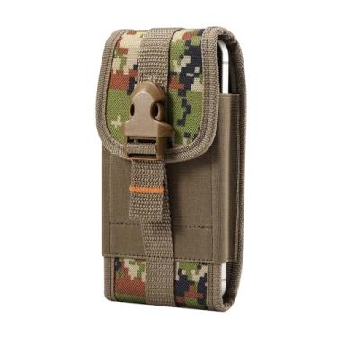 Imagem de Capa de celular camuflada com clipe de cinto, suporte tático para iPhone 16 15 14 Pro Max, Samsung Galaxy S25 Ultra, S25 Plus, S24/S23/S22/S21 Ultra, A16 A15 A14, Moto G Play G Stylus 5G (verde)