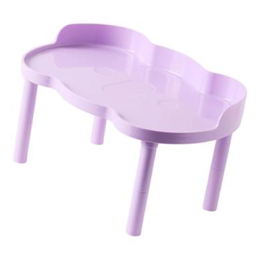 Imagem de Generic Plataforma de jogo para hamsters, animais pequenos, plataforma resistente, estável, altura ajustável para exercícios, roda, hamsters, ratos anões, Roxo