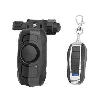 Imagem de Akozon Mini Alarme Alarme Alarme Bloqueio Anti -roubo Ciclismo Bloqueio de Segurança para Bicicletas Ebikes Motocicletas Acessórios de Scooter Elétrica (Preto)
