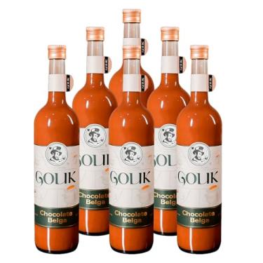 Imagem de Licor de Chocolate Belga Golik 750ml 6 Unidades