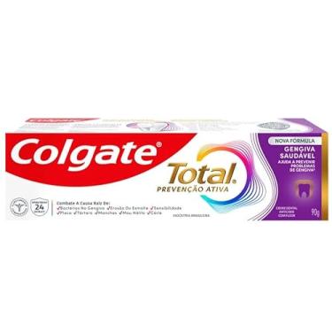 Imagem de Colgate Creme Dental Total 12 Gengiva Saudavel 90G Branco