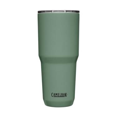 Imagem de CamelBak, Copo Térmico, 900 mL, Aço Inoxidável, Tampa De Três Modos, Base Silicone Antiderrapante,Mantém a Temperatura, Sem Vazamentos, Revestimento Resistente, Verde