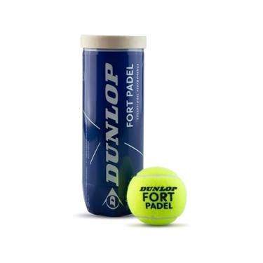 Imagem de DUNLOP Fort Padel - Bolas de padel aprovadas pela FIP para partidas de torneio (lata 1x3)