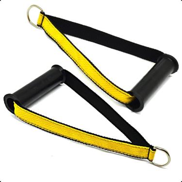 Imagem de Puxador Alça Crossover Puxador Pra Musculação Alça De Treino Crossover-Unissex