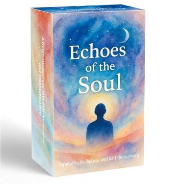 Imagem de GZXINKE Echoes of The Soul Oracle Deck, Oracle Cards for Beginners, 54-Card Deck for Self-Discovery, Healing, Intuitive Growth, Guided Messages, Mindfulness Oracle Cards