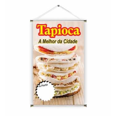 Imagem de Banner pronto Tapioca BA 439 medida 45x70 cm arte Pronta
