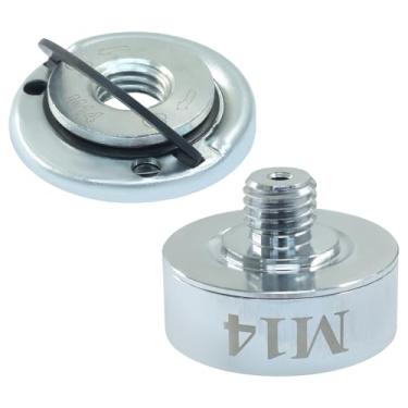 Imagem de LifCratms Kit adaptador XLOCK para adaptador de rosca M14 com porca de troca rápida, adequado para lâminas de serra de mandril de 22,23 mm, esmerilhadeiras angulares XLOCK