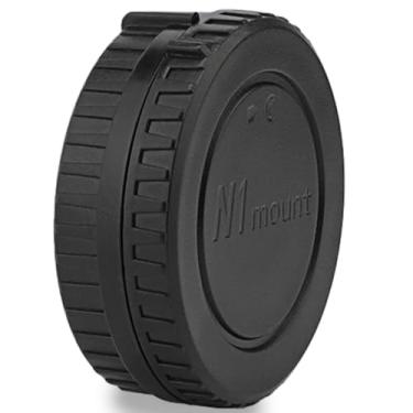 Imagem de 1 kit de tampa do corpo da câmera e tampa traseira da lente para câmera Nikon 1 Mount Mirrorless, capas traseiras de lente de plástico tampa do sensor da câmera, serve para J1 J2 J3 J4 J5 V1 V2 V3 S1