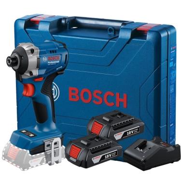 Imagem de Parafusadeira Impacto 1/4Pol 18V 2 Bateria Gdr18V-215 Bosch