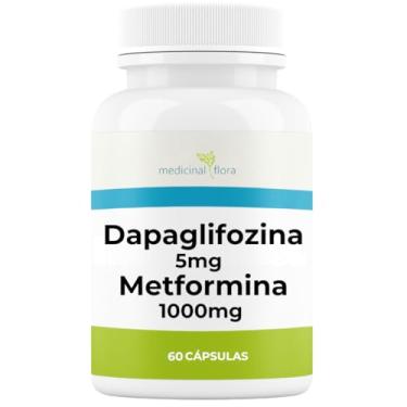 Imagem de Dapaglifozina 5mg + Metform 1000mg - 60 Doses