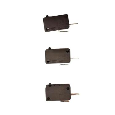 Imagem de KISSEGG Interruptor De Porta Forno Micro-Ondas 16A 125/250V (Pacote Com 3) Substituição Para Samsung Lg Ge Kenmore Interloc (Normalmente Aberto)