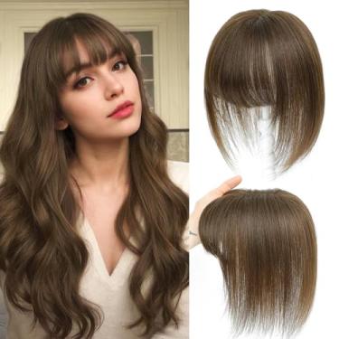 Imagem de Toppers de cabelo humano para mulheres com franja costurado à mão 360° cobertura natural para cabelo fino para mulheres com queda de cabelo 7.6 cm x 11.6 cm base suíça 25.4 cm (4#)