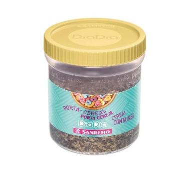Imagem de Kit 04 Porta Cereal DiaDia 750ML Rosa- sanremo- Prático e Fácil de Lim