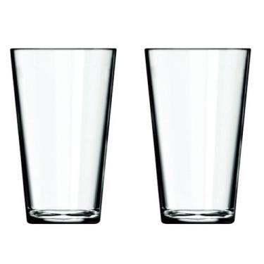 Imagem de Copo Cairo 350ml Vidro Resistente Suco Agua Nadir - 2Un - NADIR FIGUER