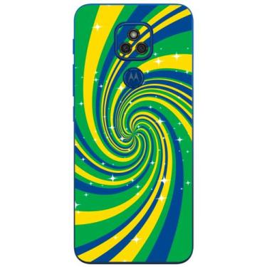 Imagem de Capa Adesivo Skin360 Verso Para Motorola Moto E7 Plus (2020) - KawaSki