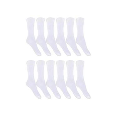 Imagem de Kit 12 Meião de Futebol Profissional Poliamida Juvenil - 33/37 - Ramot