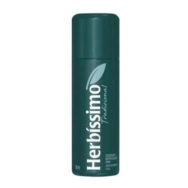 Imagem de Desodorante antiperspirante spray herbíssimo tradicional 90ml - HERBIS