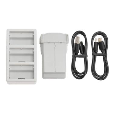 Imagem de Bateria de substituição para Mini 3 Pro 3850mAh de alta capacidade Bateria de drones recarregável com 3 hub de carregamento de baía compatível com mini 3 3pro 4 4pro drones shell