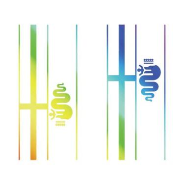 Imagem de Adesivos Laterais Para Porta De Carro Com Tema De Cobra Animal, 2 Peça