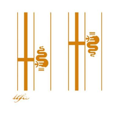 Imagem de Adesivos Laterais Para Porta De Carro Com Tema De Cobra Animal, 2 Peça