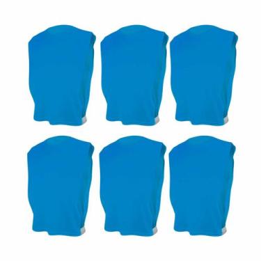 Imagem de Kit 6 Colete Esportivo Futebol Treino Atividades Equipe Time - Sete Se