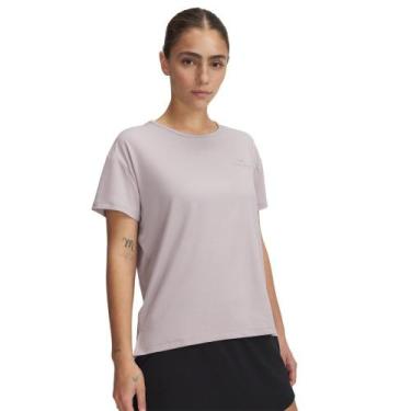 Imagem de Camiseta de Treino Under Armour Vanish Energy Feminina, Cinza, P