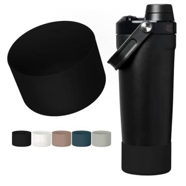 Imagem de WUQID Bota protetora compatível com Stanley Activate Shaker de 590 ml, capa inferior de silicone antiderrapante e antiarranhões para Stanleyy